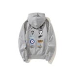 BP Hoodie Busy Works Logo Grey - Image 2