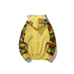 BP Hoodie Yellow Shark Camo Bape Full-Zip - Image 13