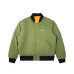 NK X STSY Jacket Bomber Reversible Green gg - Image 3