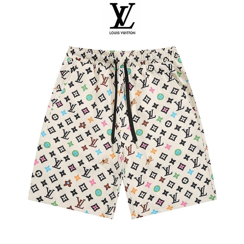iui-2 LV Shorts Multicolor Monogram Print - Image 1
