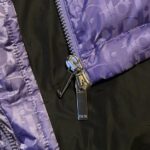 CD Purple Oblique Puffer Jacket - Image 6