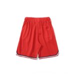 BP Shorts Busy Works Striped Trim Red - Image 4
