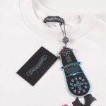 CHRM HRTS Sweatshirt Multicolor Crosses White CH007 - Image 8
