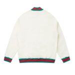 GG Jacket Full Zip Monogram Track White - Image 8