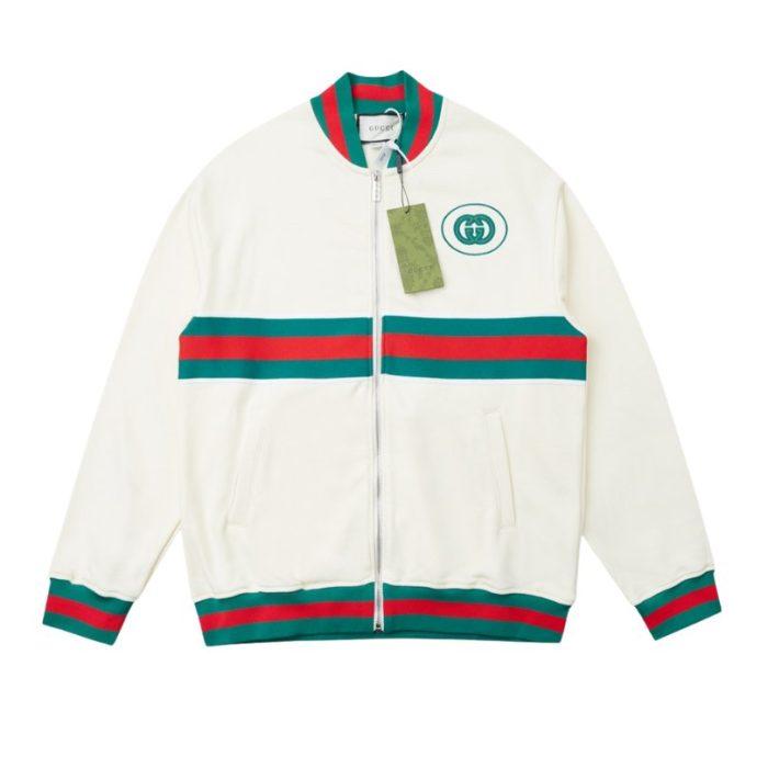 rthrh-2-700x700-1 GG Jacket Full Zip Monogram Track White - Image 1