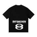 BLNCG T-shirt Paris Double Rings Logo Black - Image 2