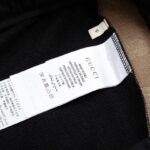 GG Shorts Black Monogram Side-Pocket - Image 7