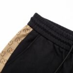 GG Shorts Black Monogram Side-Pocket - Image 5