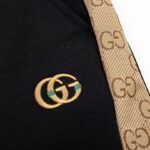 GG Shorts Black Monogram Side-Pocket - Image 9