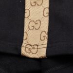 GG Shorts Black Monogram Side-Pocket - Image 6