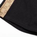 GG Shorts Black Monogram Side-Pocket - Image 8