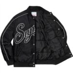 SPRM Jacket NY Varsity Bomber Black - Image 14