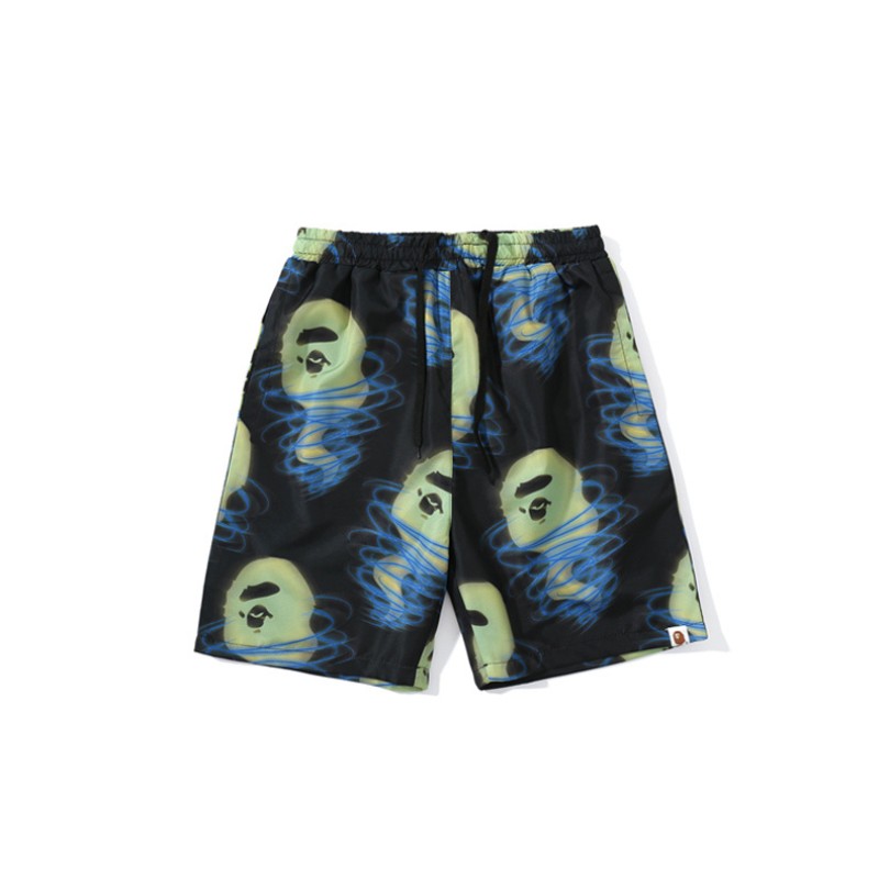 sdfdg-1 BP Shorts Glow-In-The-Dark Spiral Print - Image 1