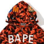 BP Hoodie XO Camo Red Full Zip - Image 10