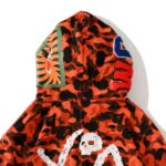 BP Hoodie XO Camo Red Full Zip - Image 11