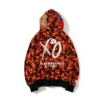 BP Hoodie XO Camo Red Full Zip - Image 2