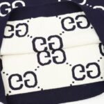 GG Sweater Monogram Knit Navy - Image 2