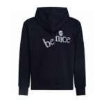 CD Hoodie Black Be Nice Graphic DO055 - Image 2