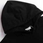 CD Hoodie Black Be Nice Graphic DO055 - Image 5
