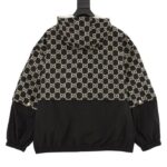 GG Jacket Monogram Hooded Black - Image 2