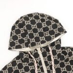 GG Jacket Monogram Hooded Black - Image 5