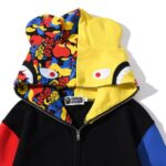 BP Hoodie Color Block Full Zip - Image 7