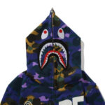 BP Hoodie Shark Camo Full Zip - Image 5