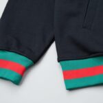GG Jacket Full Zip Monogram Track Black - Image 7