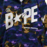 BP Hoodie Shark Camo Full Zip - Image 7