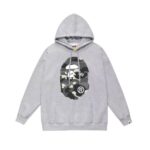 BP Hoodie Camo Ape Head Grey