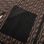 FND Hooded Eyes Jacket Black and Brown - Image 6