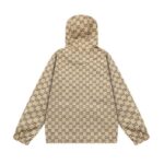 GG Jacket Windbreaker Monogram Beige Brown (2 colors) - Image 4