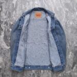 CHRM HRTS Denim Jacket Cross Patch CH052 - Image 3