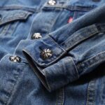 CHRM HRTS Denim Jacket Cross Patch CH052 - Image 16