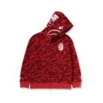 BP Hoodie Shark Camo Red - Image 4