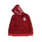 BP Hoodie Shark Camo Red - Image 9