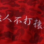 BP Hoodie Shark Camo Red - Image 8