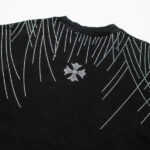 CHRM HRTS Sweatshirt Rhinestone Graphic CH048 - Image 3