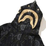 BP Hoodie NBHD Shark Full-Zip Black - Image 5