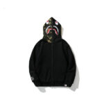 BP Hoodie Shark Camo OVO Black (REVERSE) - Image 2