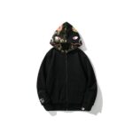 BP Hoodie Shark Camo OVO Black (REVERSE) - Image 5