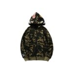 BP Hoodie Shark Camo OVO Black (REVERSE) - Image 6