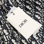 CD Shorts Monogram Navy Side Stripes - Image 3