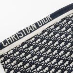 CD Shorts Monogram Navy Side Stripes - Image 4