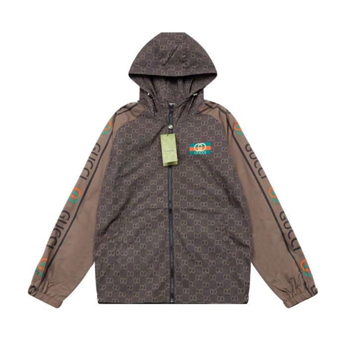 sffwef0215-3-700x700-1 GG Jacket Windbreaker Monogram (2 colors) - Image 1