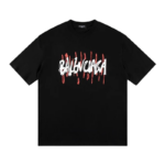 BLNCG T-shirt Graffiti Print Black
