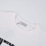 CD Sweatshirt Black Oversized Logo Crewneck DO054 - Image 11