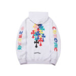 CHRM HRTS Hoodie Colorful Crosses Design CH076 - Image 13