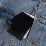 CHRM HRTS Denim Jacket Cross Design CH068 - Image 5