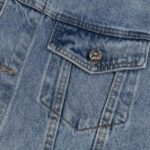 CHRM HRTS Denim Jacket Cross Design CH068 - Image 6